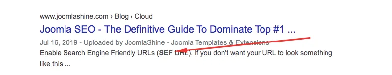 joomla seo sef